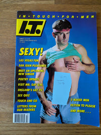 In Touch For Men Magazine No 153, 1989 .....US Gay Magazine
