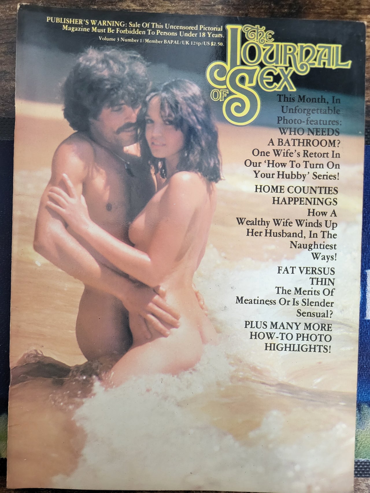 Journal Of Sex Magazine Vol 3 No 1
