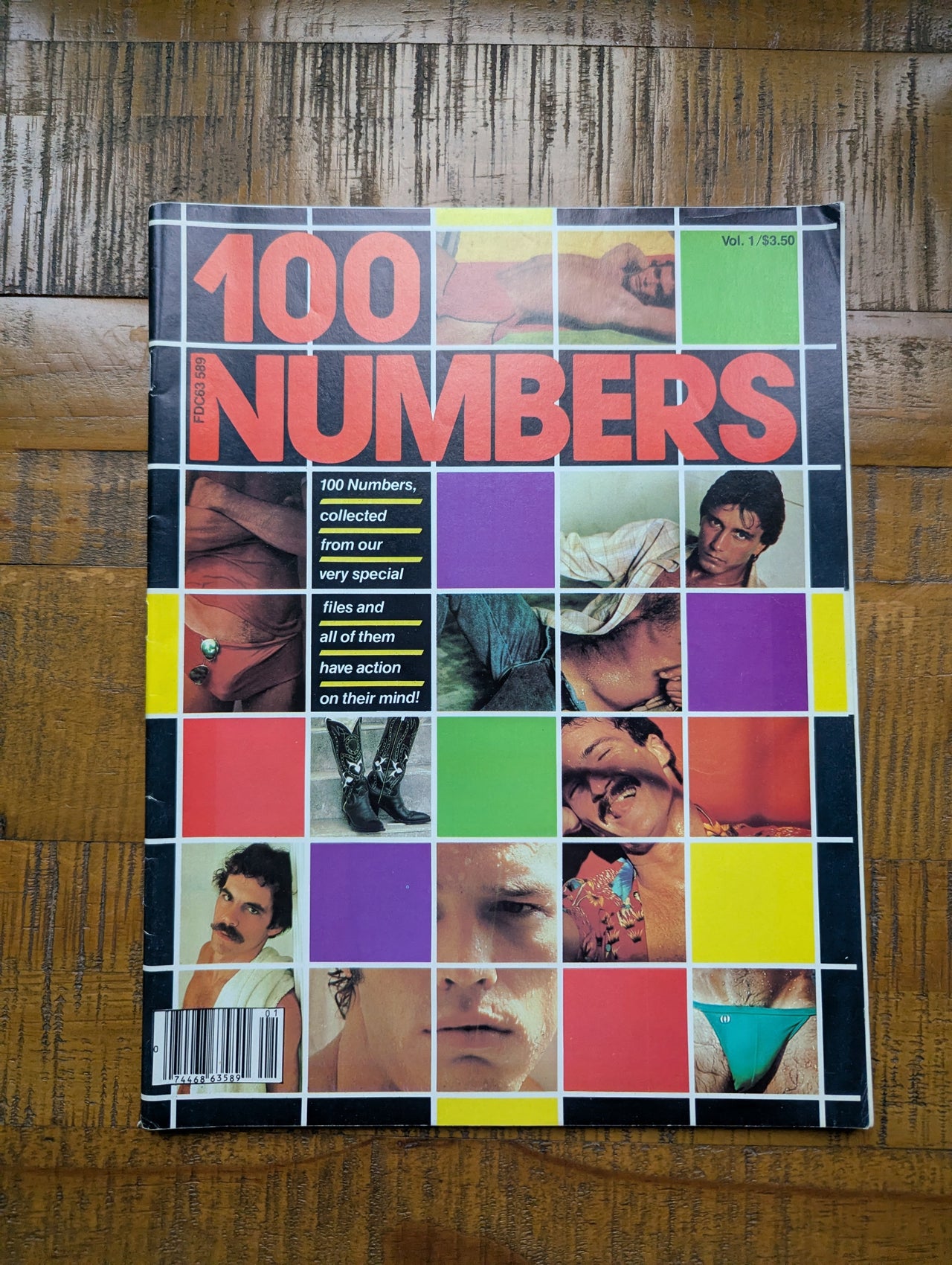 100 Numbers US Vintage Gay Magazine Vol 1 - dated from the late 1970's