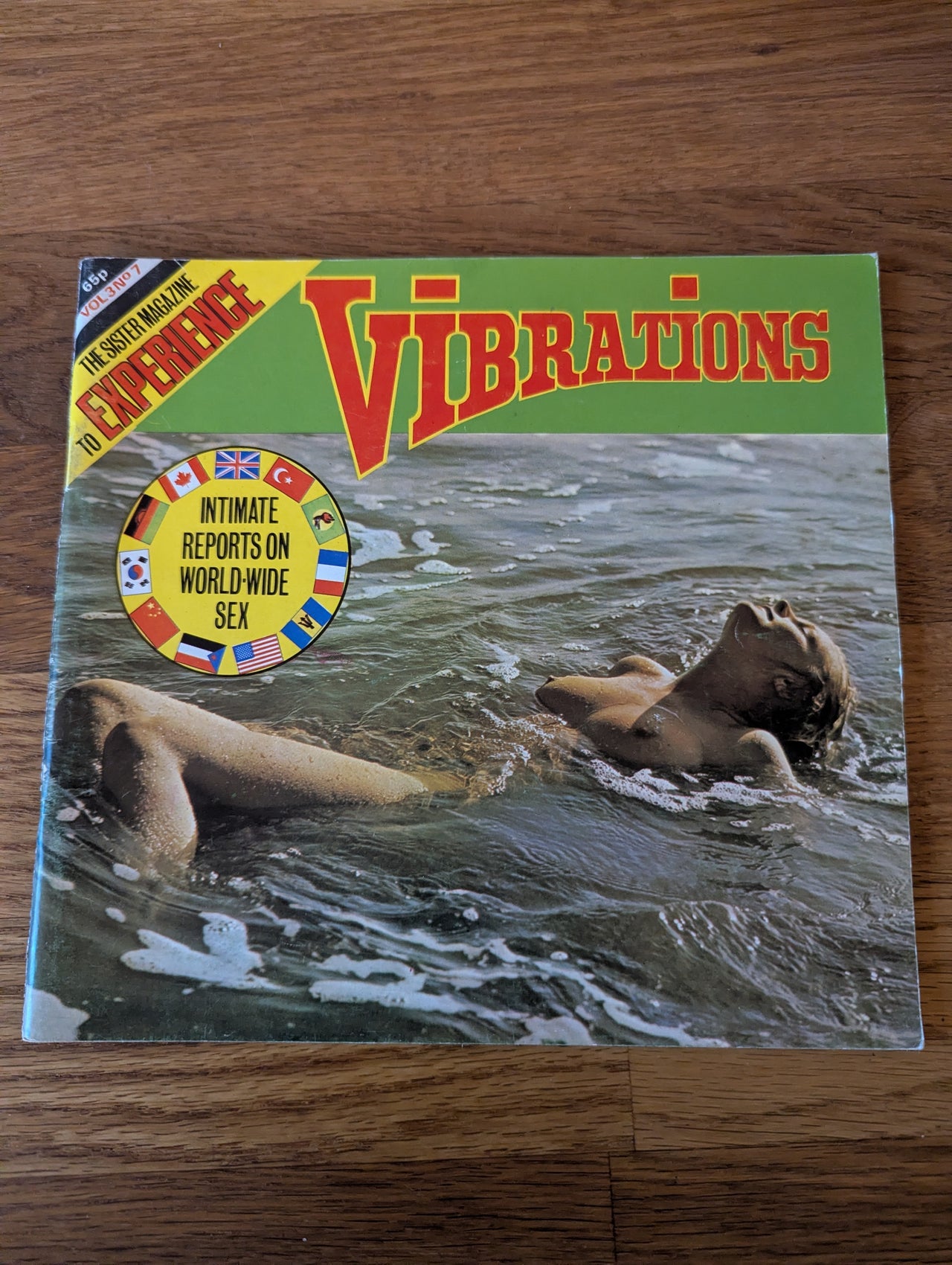 Vibrations Magazine Small Format Vol 3 No 7 (see photo)