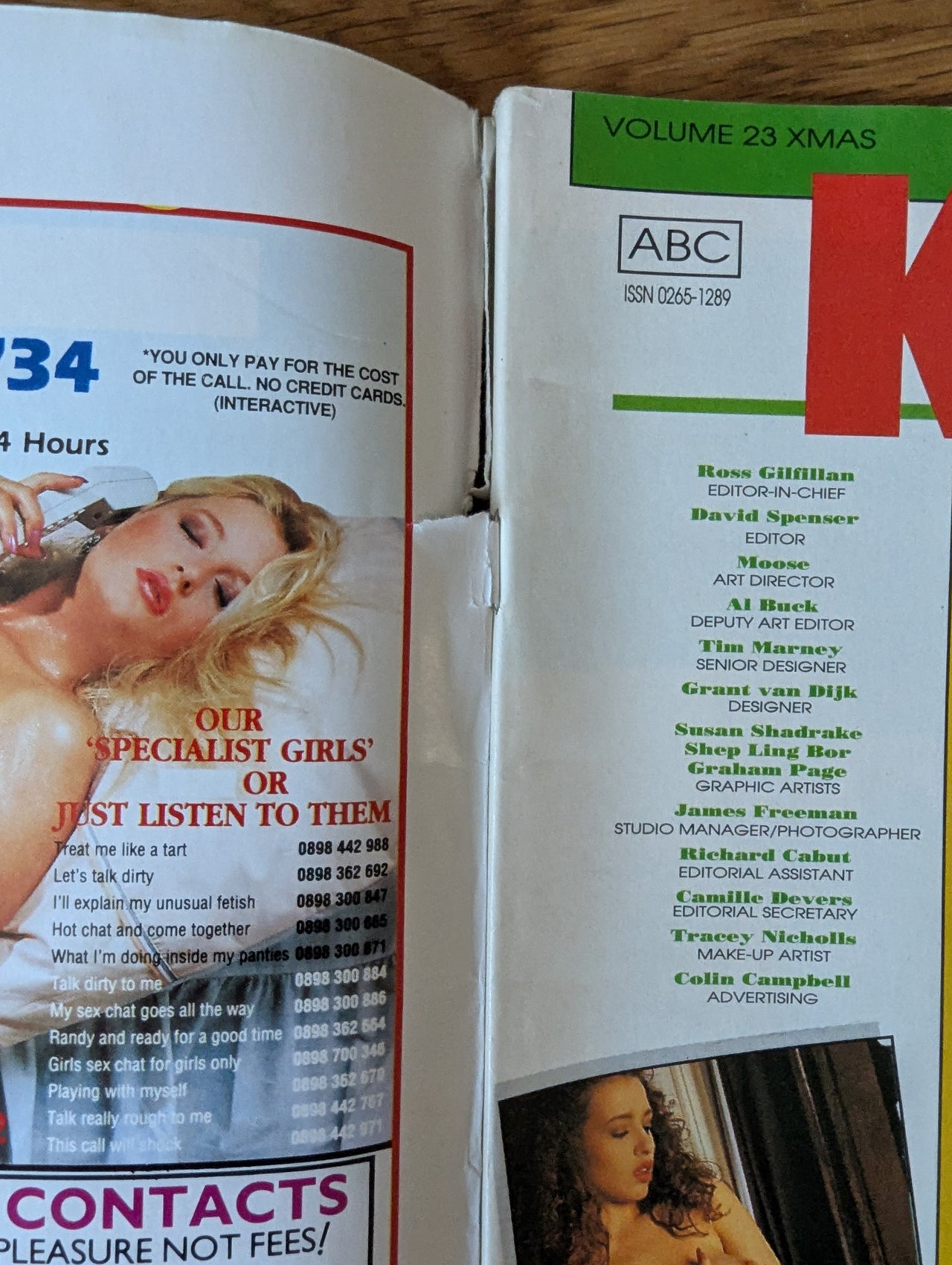 Knave Christmas Special Magazine Vol 23