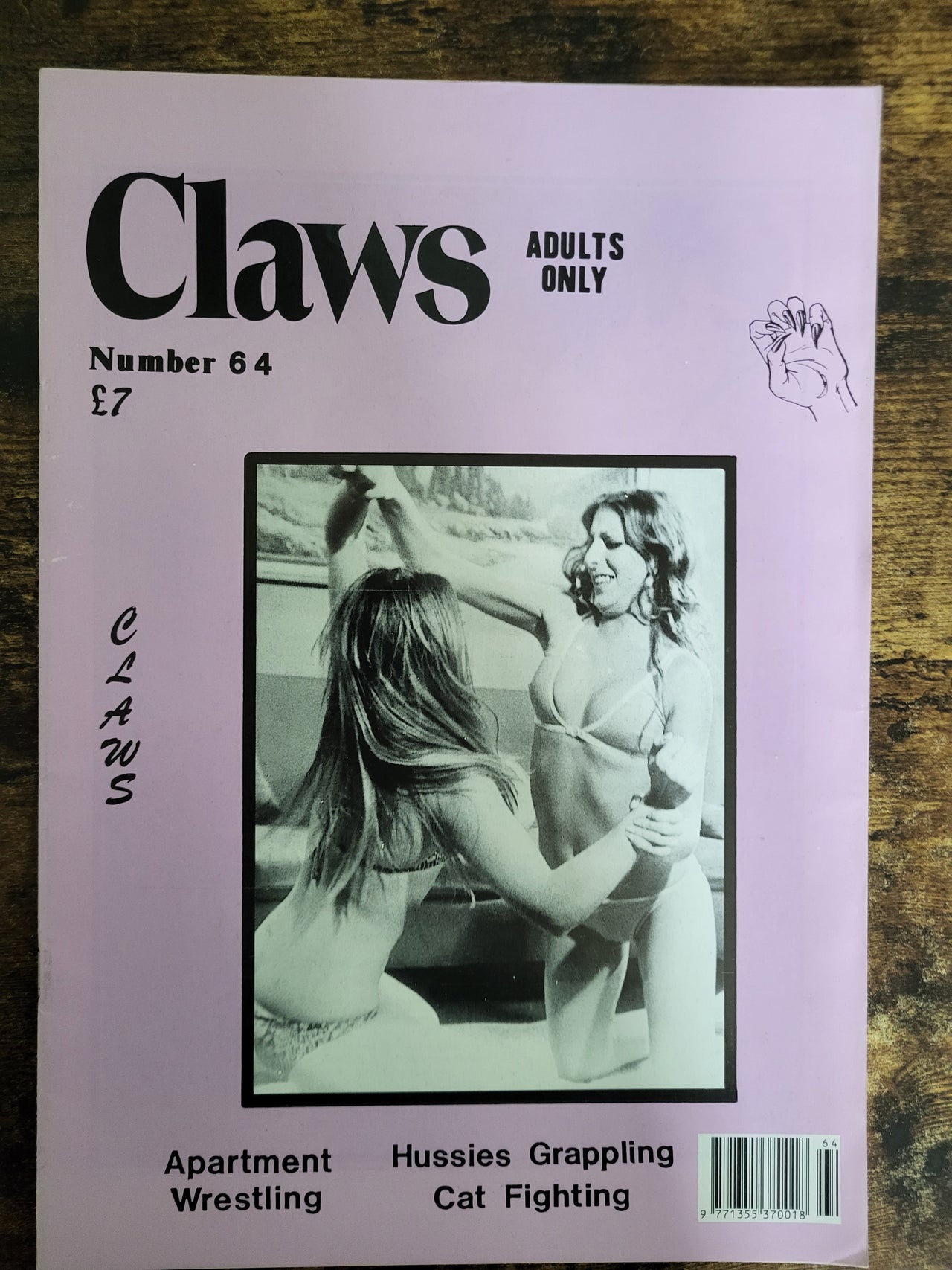 Claws Magazine No 64.. Female Combat Magazine