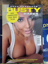 Busty Babes Magazine No 4 Small Format.. UK Hardcore Magazine