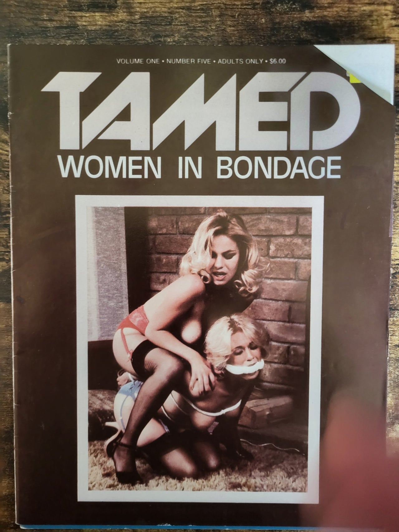 Tamed Women In Bondage Magazine Vol 1 No 5.. Vintage US Bondage Magazine