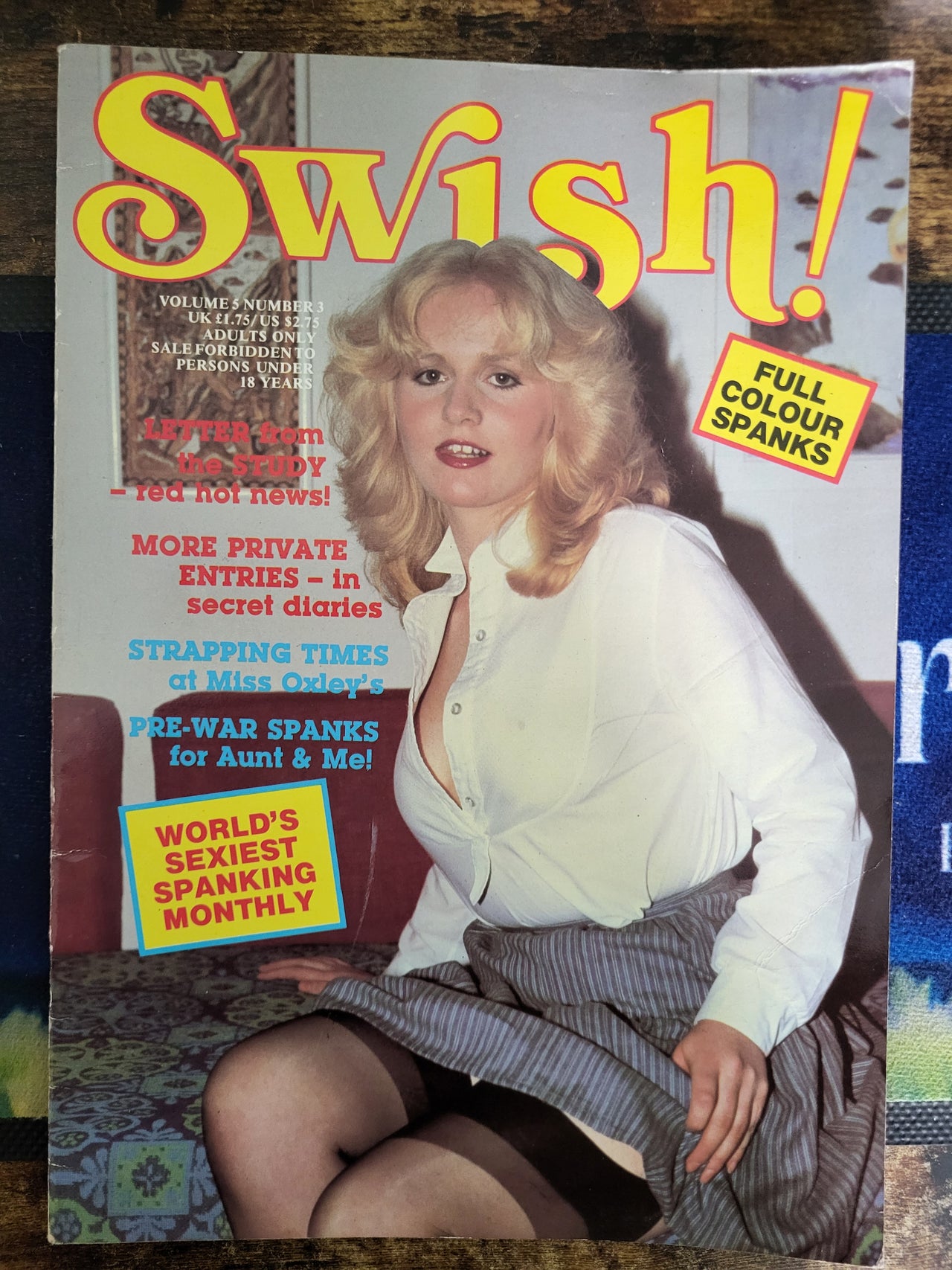 Swish Magazine Vol 5 No 3.. 1982 UK Spanking Magazine