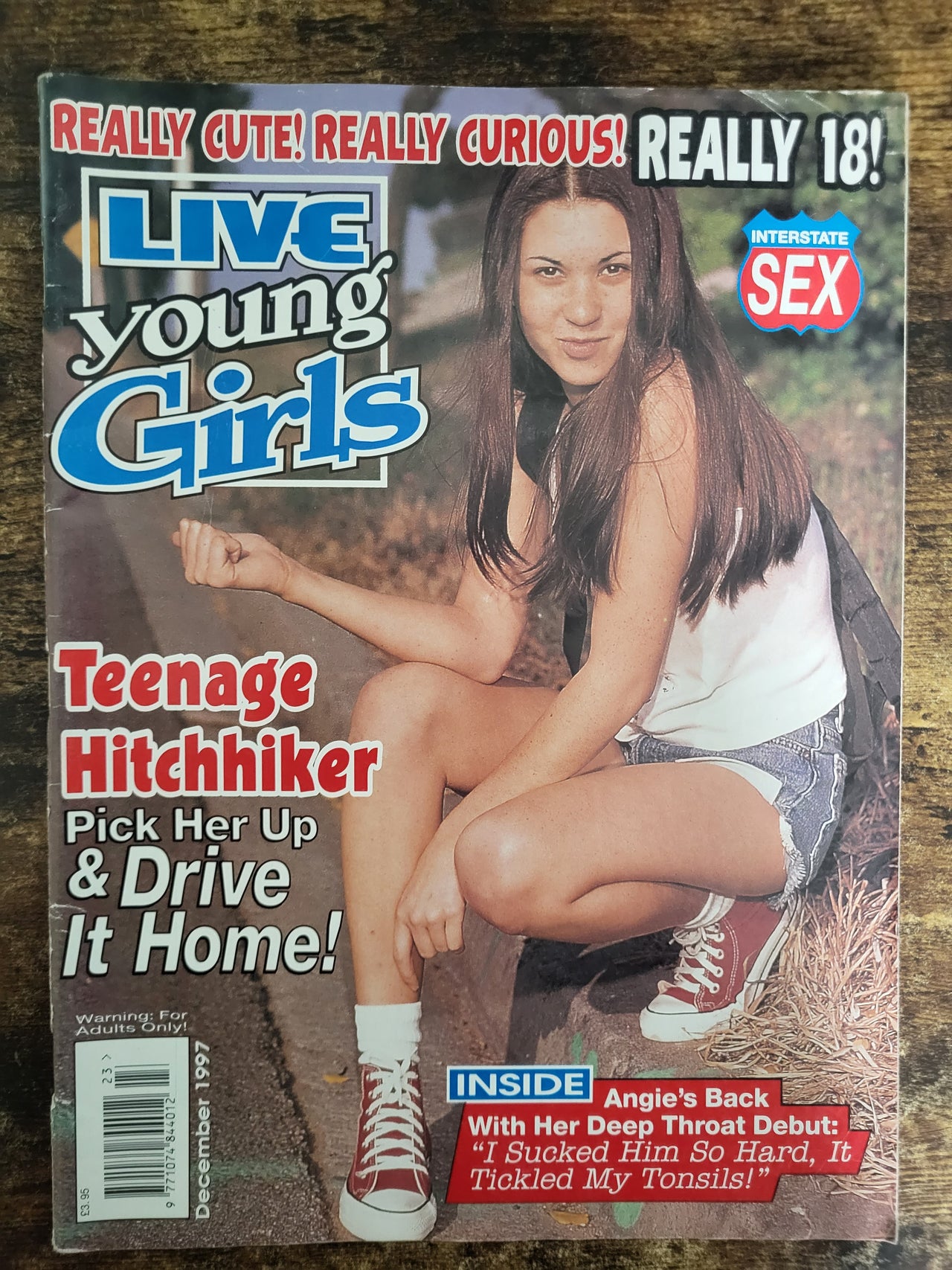 Live Young Girls Magazine December 1997.. US Teen Magazine