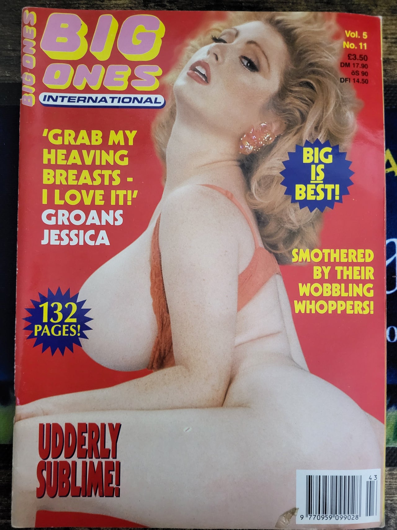 Big Ones International Magazine Vol 5 No 11.. UK Big Tits Magazine