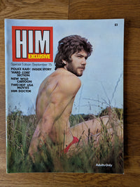 Him Exclusive Magazine Special Edition September 1975 ... UK Vintage Gay Magazine