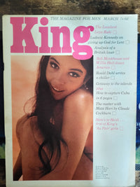 King Magazine March 1965.. Vintage UK Magazine