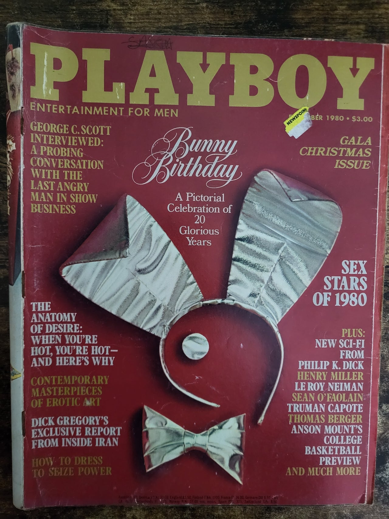 Playboy Magazine December 1980