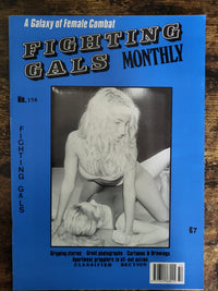 Fighting Gals Monthly Magazine No 154.. Female Combat Magazine