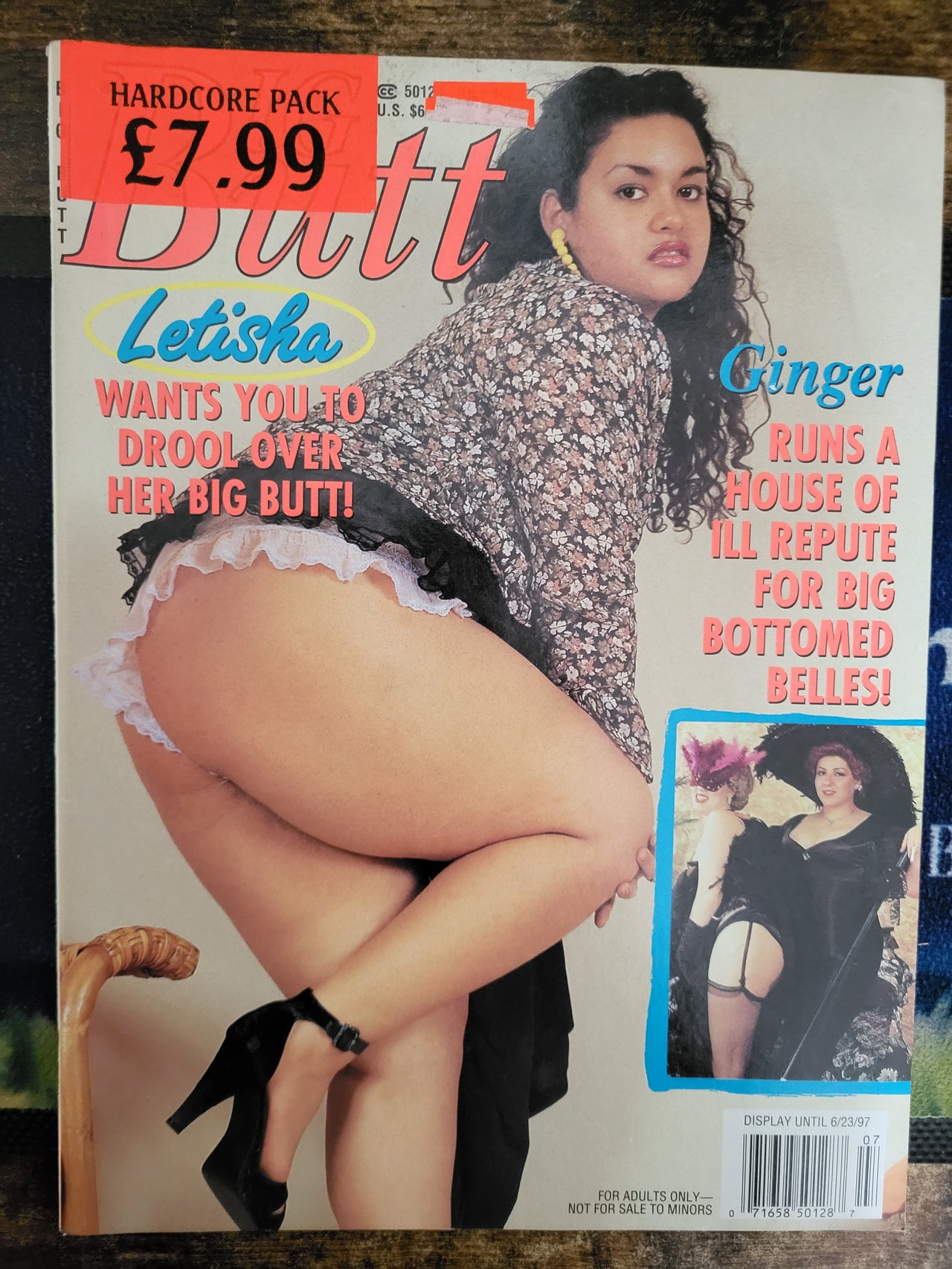 Big Butt Magazine July 1997.. US Big Women With Huge Arses Magazine