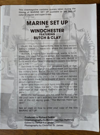 Marine Set Up Vol 1 No 1 January 1979 ... US Vintage Gay Cinemagazine 'Photography Taken During Filming' Publication Of London Enterprises Ltd, California.