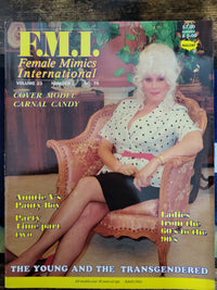 F.M.I Female Mimics International Magazine Vol 23 No 2.. 1993 US Female Impersonator And Tranny Magazine