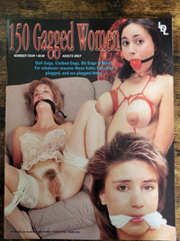 150 Gagged Women Magazine No 4.. US Bondage Magazine