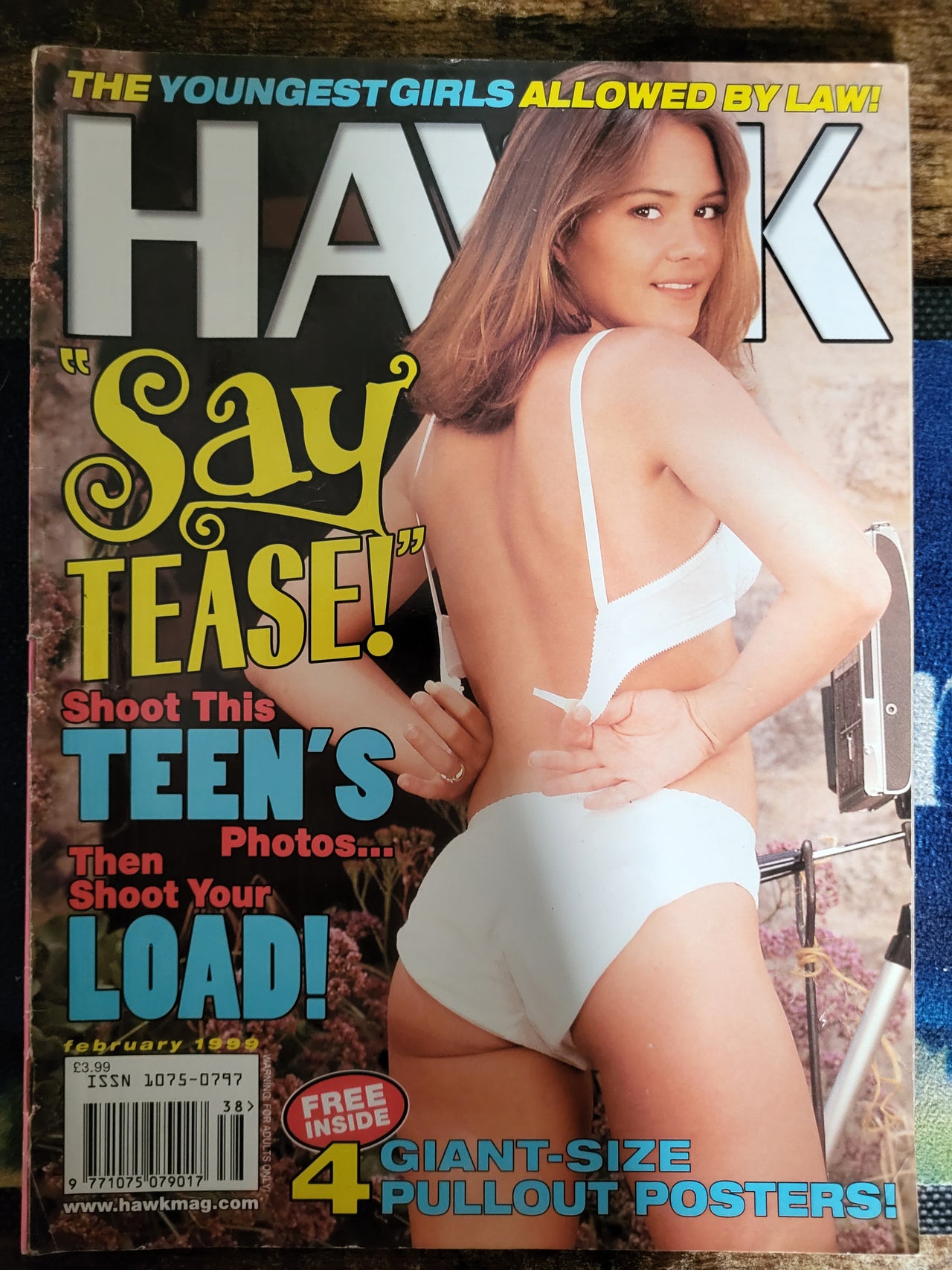 Hawk Magazine January 1999.. US Teen Magazine