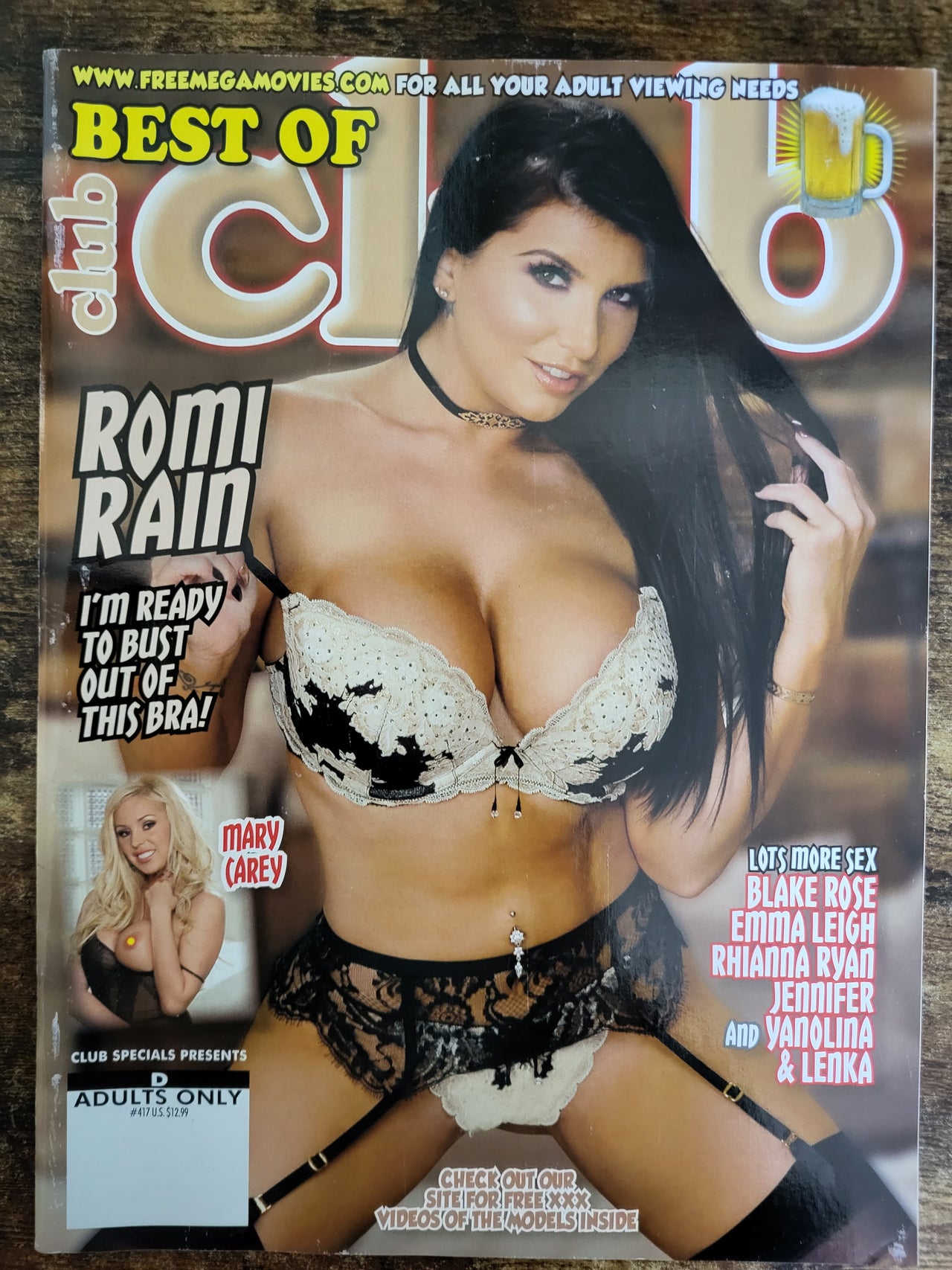 Club Magazine Best Of No 417.. US Hardcore Magazine Includes Free DVD