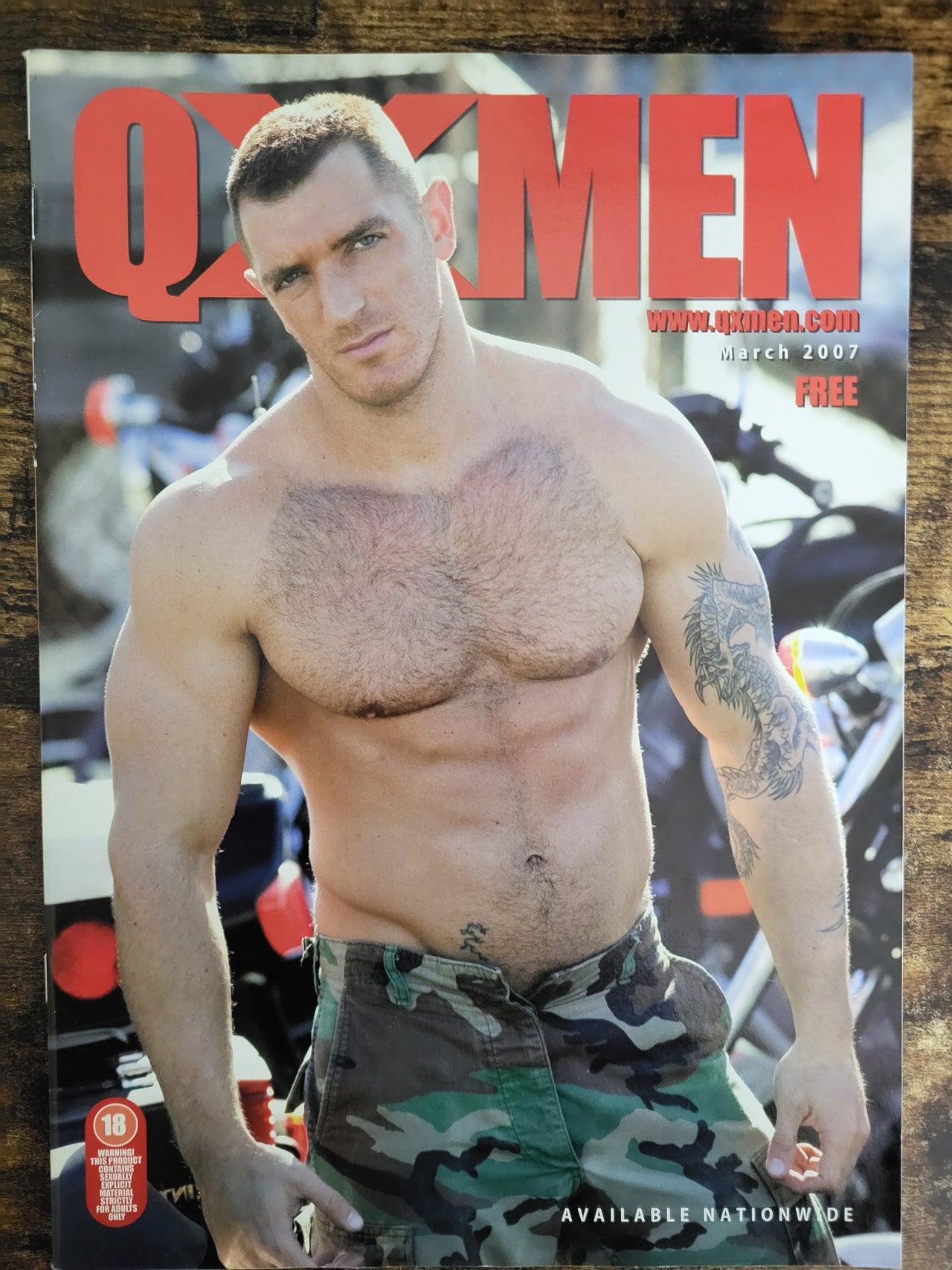 QX Men Magazine March 2007.. UK Gay Magazine