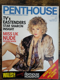 Penthouse Magazine January 1986 Includes Mandy Shires Poster
