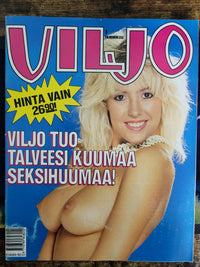 Viljo Magazine January.. Hardcore Ish Magazine From Finland.. Includes Gay Section