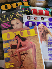 Oui Magazines × 5.. Damaged