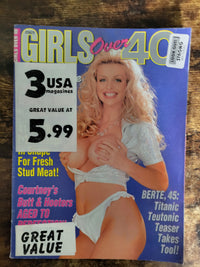 Girls Over 40 Magazine September 1996.. Featuring Sugar Kane