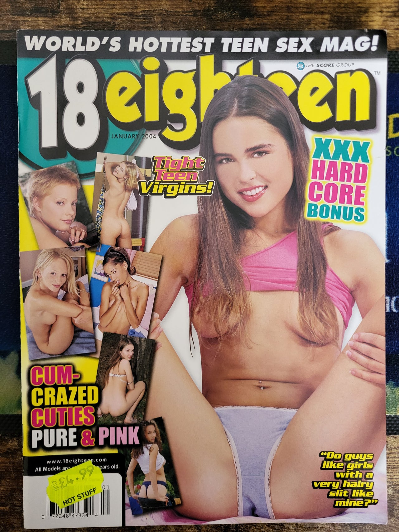 18 Eighteen Magazine January 2004.. US Hardcore Teen Magazine