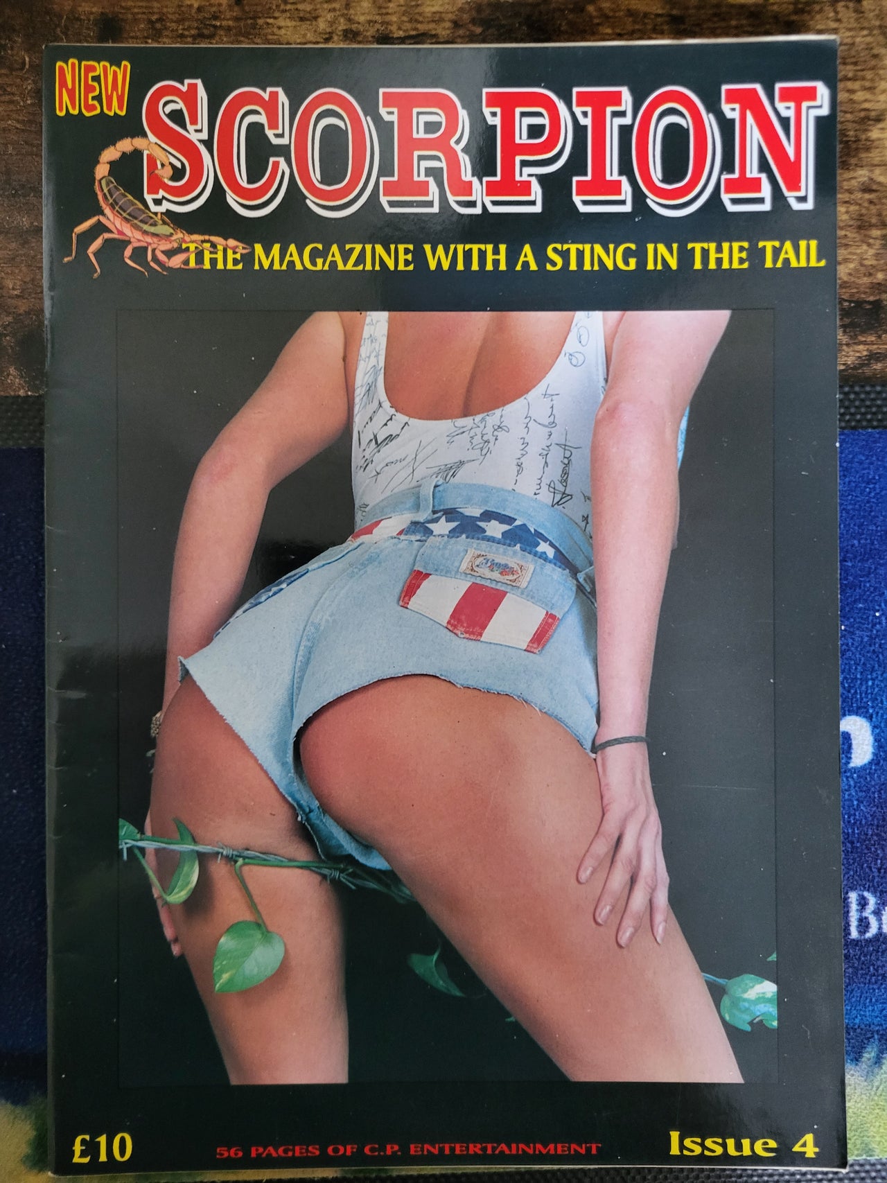 Scorpion Magazine No 4.. UK CP And Spanking Magazine