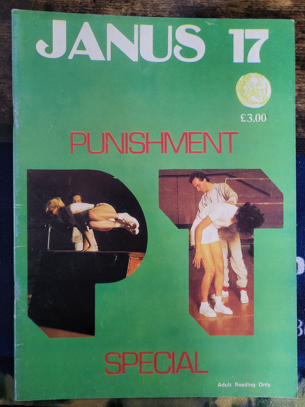 Janus Magazine No 17 Punishment Special.. 1983 UK CP And Spanking Magazine
