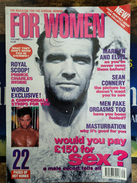 For Women Magazine Vol 1 No 1.. Magazine For Women And Gay Men
