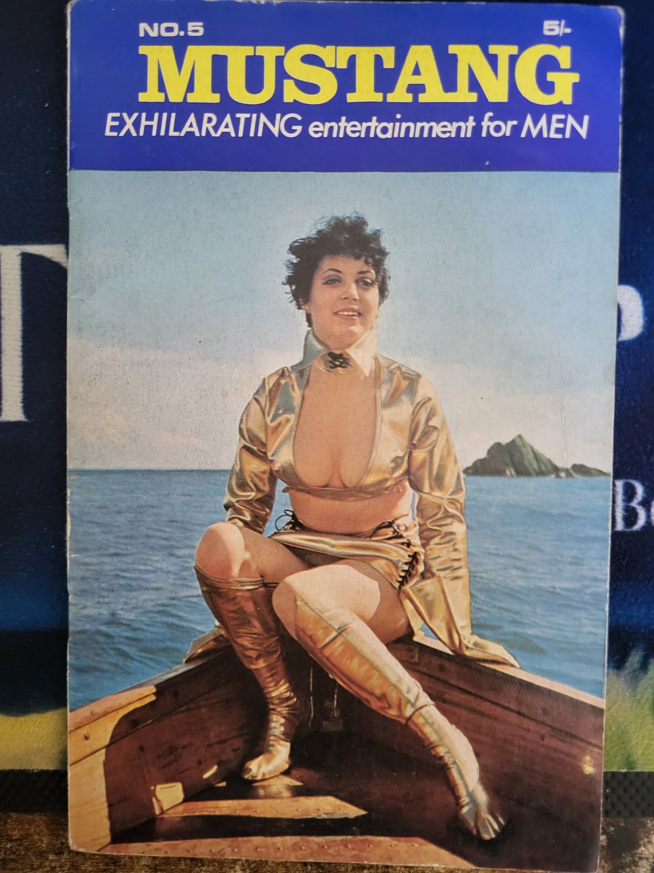 Mustang Mustang No 5 Small Format.. 1968 UK Magazine