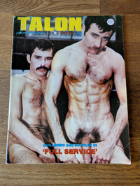 Talon Magazine No 1 (1978) - Rare Vintage US Publication by Falcon Studios - Starring Guillermo Ricardo & Ed Wiley