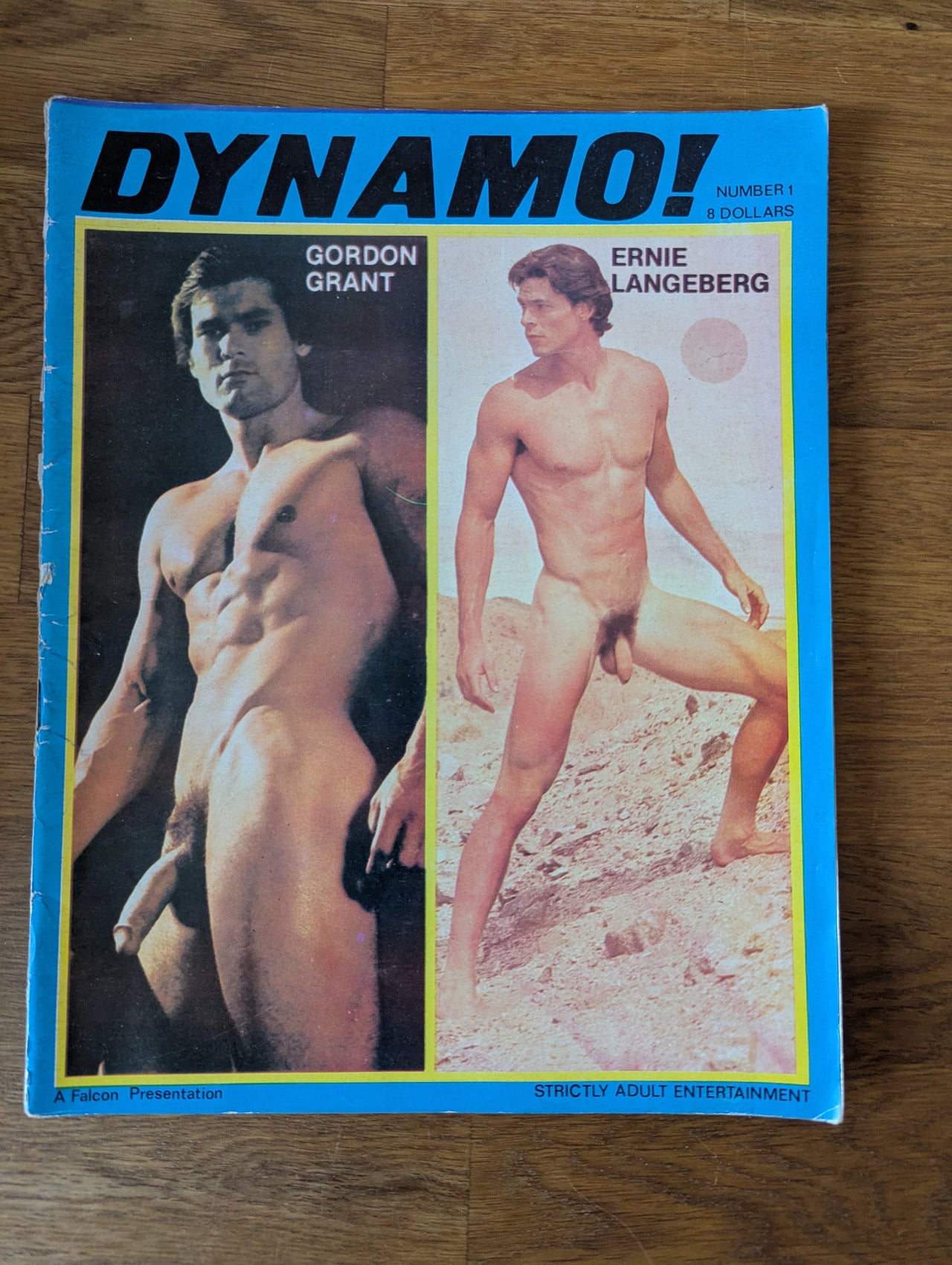 Dynamo Magazine No 1 ... US Vintage Gay Magazine 1976 ... Falcon Studios