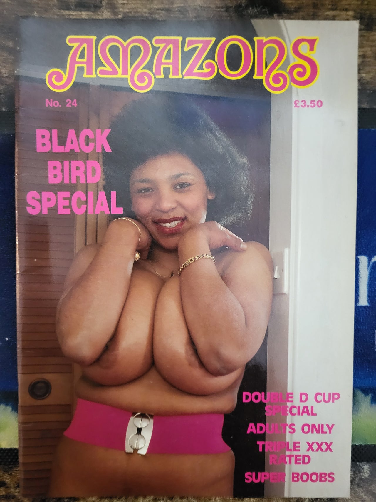 Amazons Magazine No 24 Black Bird Special.. Black Women With Big Tits Magazine