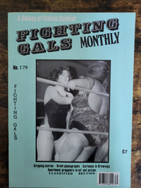 Fighting Gals Monthly Magazine No 179.. Female Combat Magazine