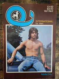 Q International Magazine Vol 1 No 2.. UK  Gay Magazine 1976