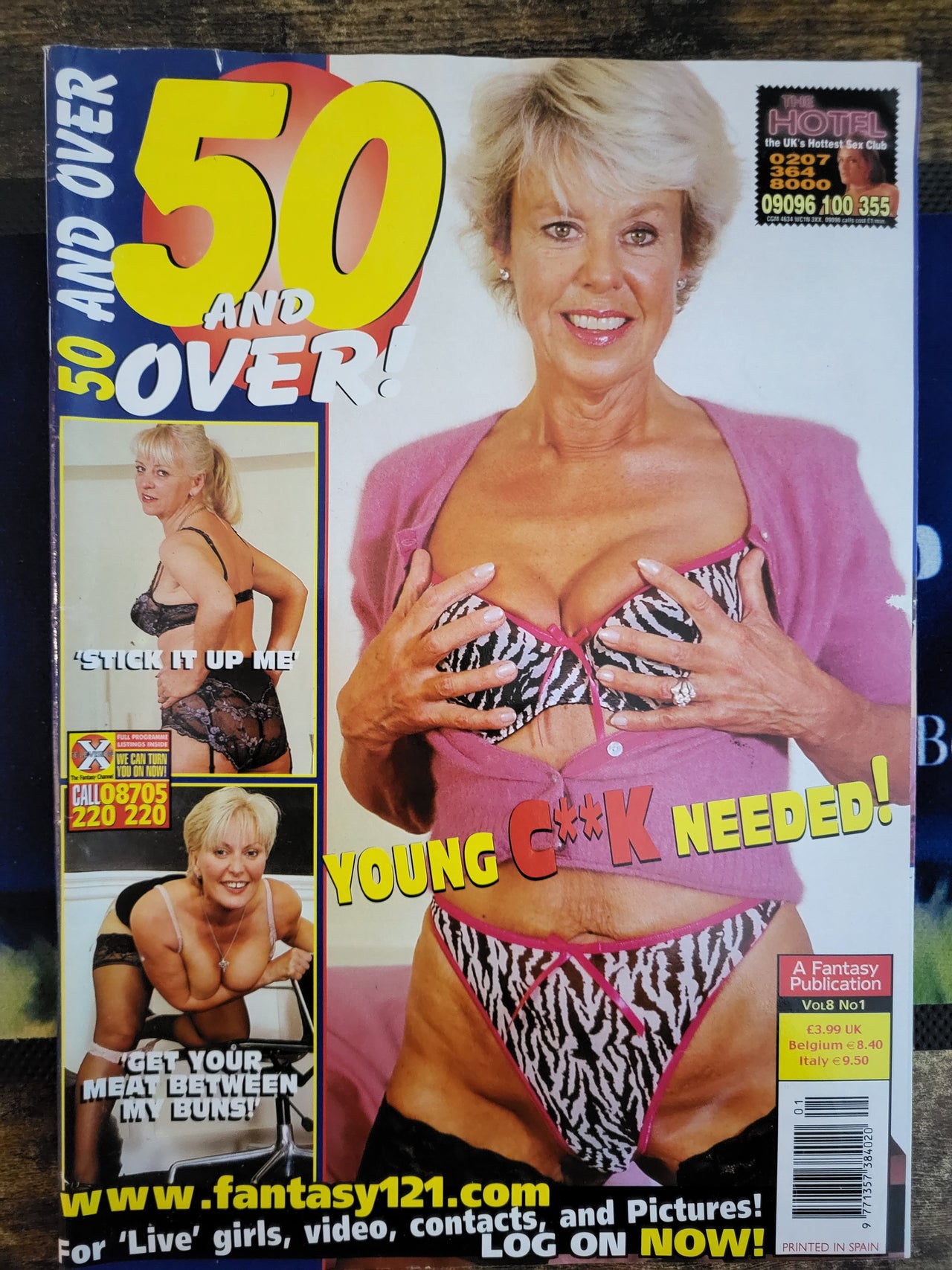 50 And Over Magazine Vol 8 No 1.. UK Milf And Granny Magazine