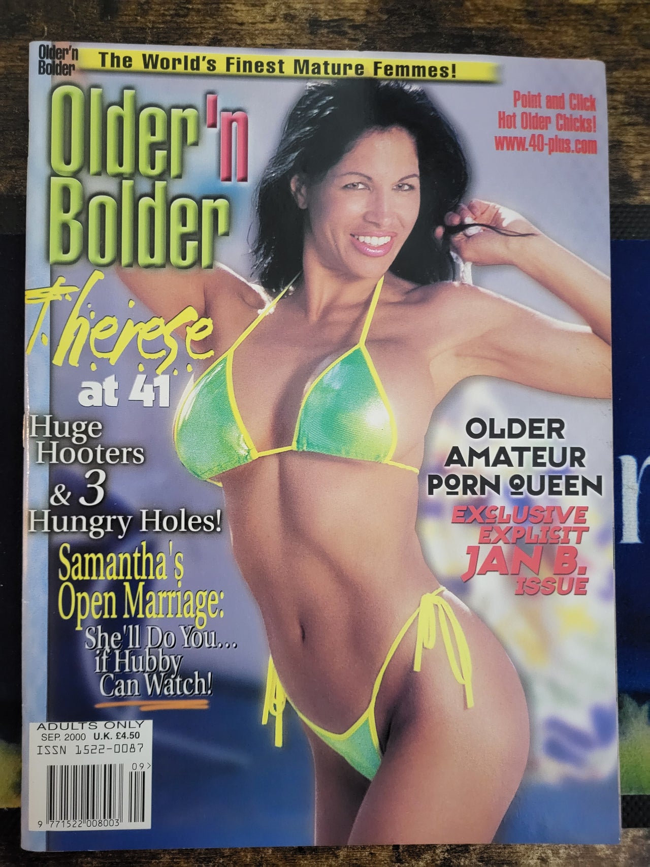 Older 'n Bolder Magazine September 2000.. US Milf Magazine