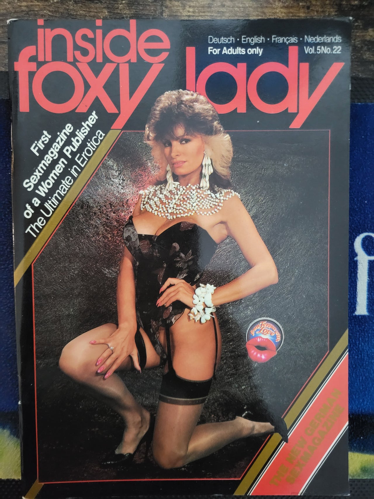 Inside Foxy Lady Magazine Vol 5 No 22 Small Format.. 1986 German Hardcore Magazine
