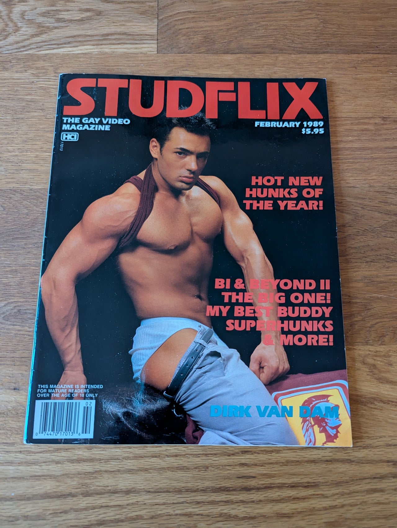 Studflix Magazine February 1989 - Us Gay Magazine