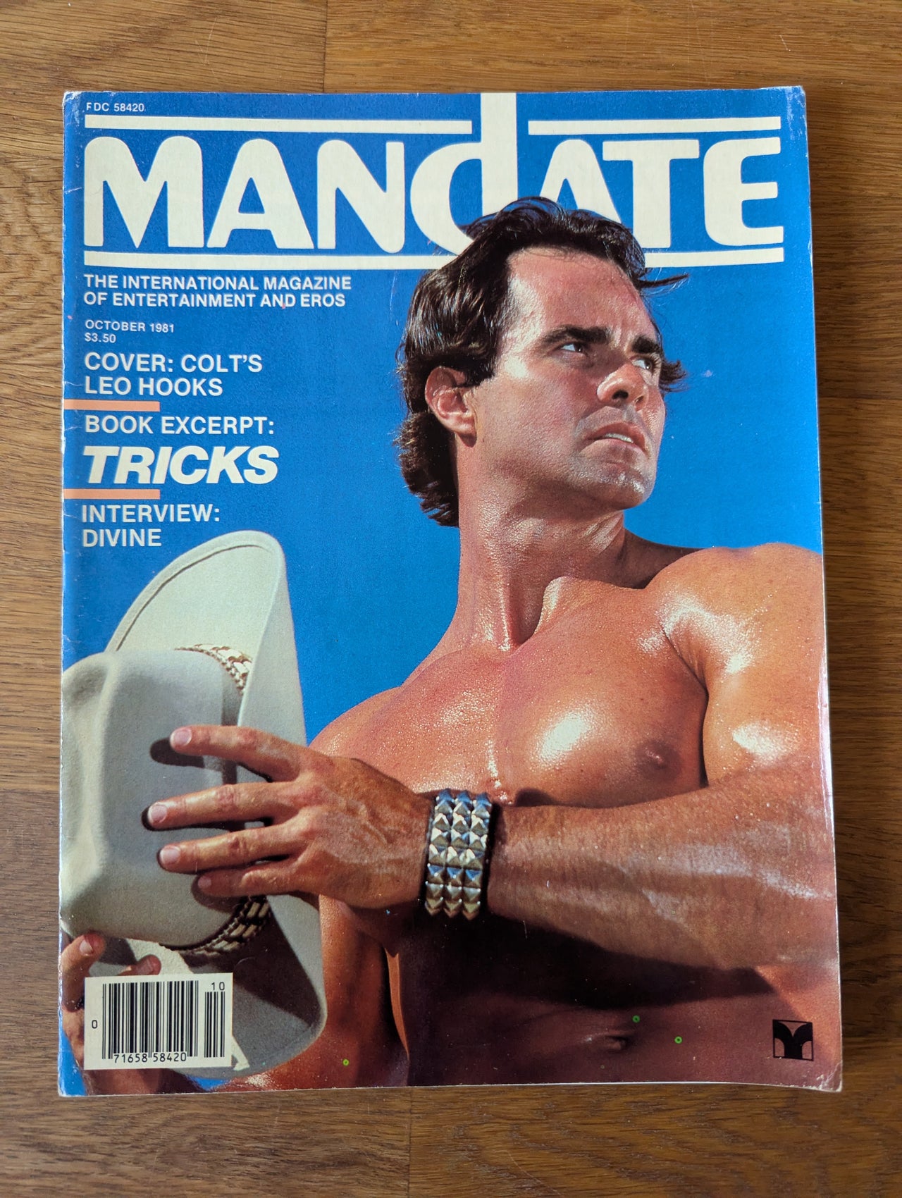 Mandate Magazine October 1981 ... US Vintage Gay Magazine