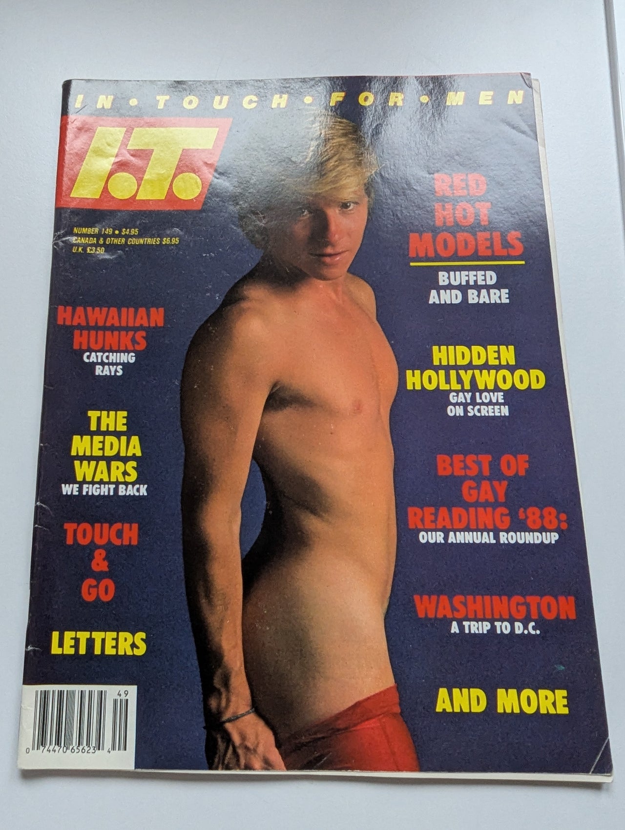 In Touch US Gay Magazine No 149 - May 1989