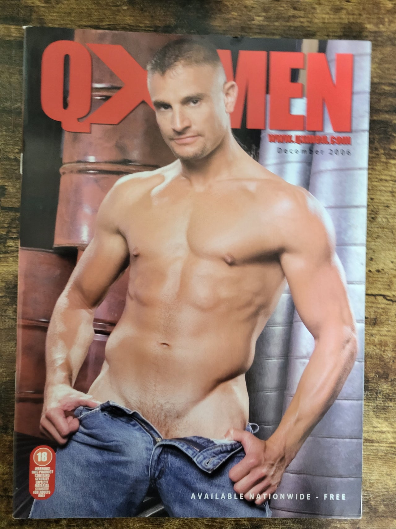 QX Men Magazine December 2006.. UK Gay Magazine
