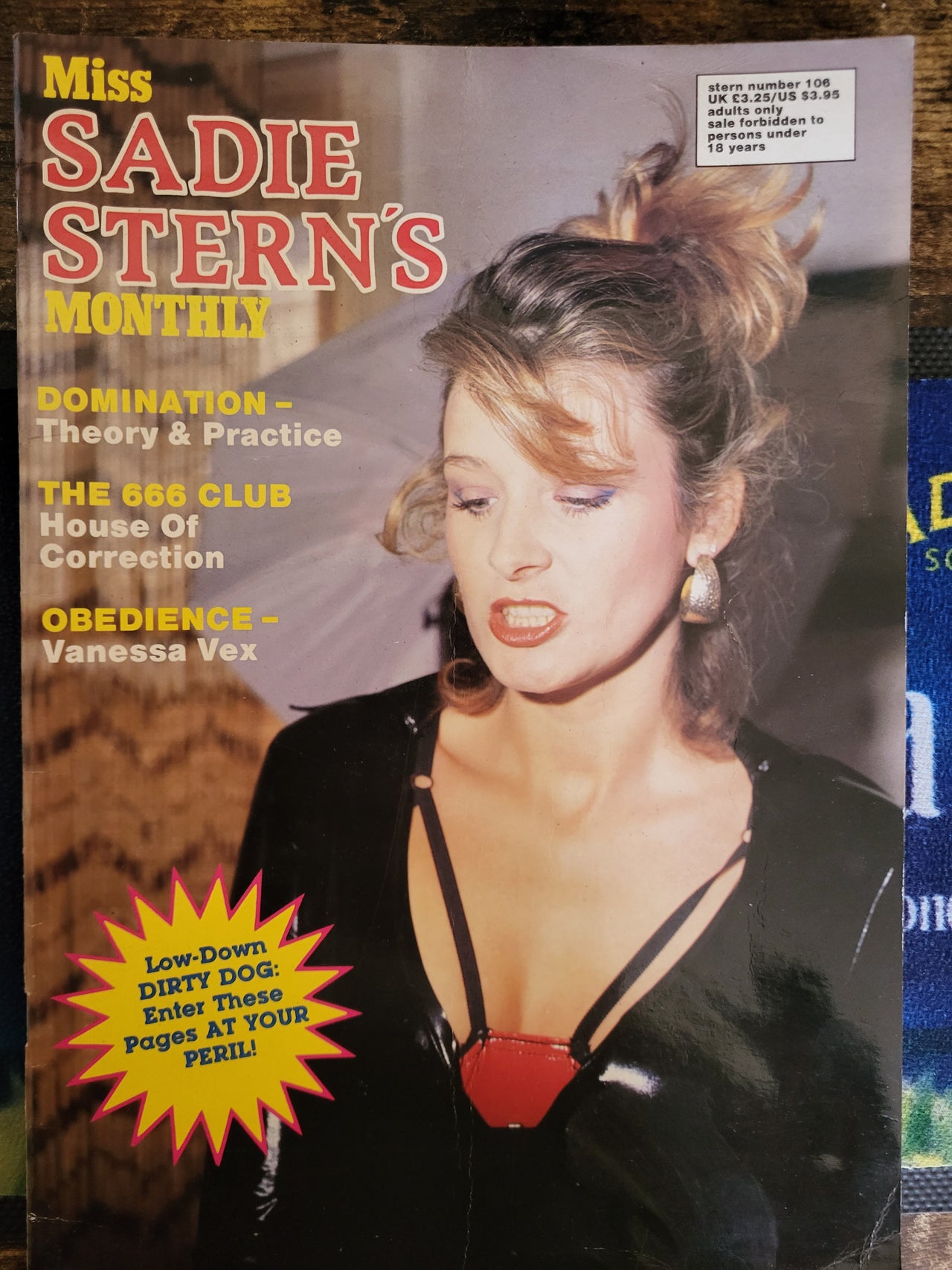 Miss Sadie Stern's Monthly Magazine No 106.. UK Female Domination Magazine