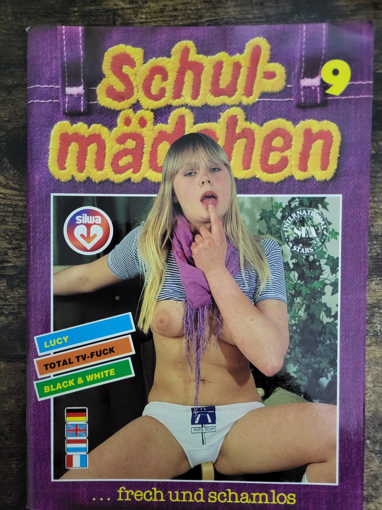 Schulmadchen Magazine No 9 Small Format.. German Hardcore Teen Magazine