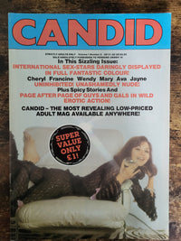 Candid Magazine Vol 1 No 2.. Rarely seen UK 1980's Classic
