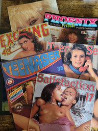 Small Format Magazines × 6.. Mash-Ups And Dot Censored