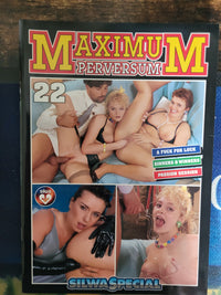 Maximum Perversum Magazine No 22 Small Format.. 1997 German Hardcore Magazine