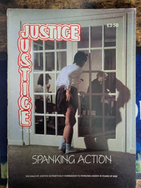 Justice Magazine No 35.. Vintage UK Spanking Magazine