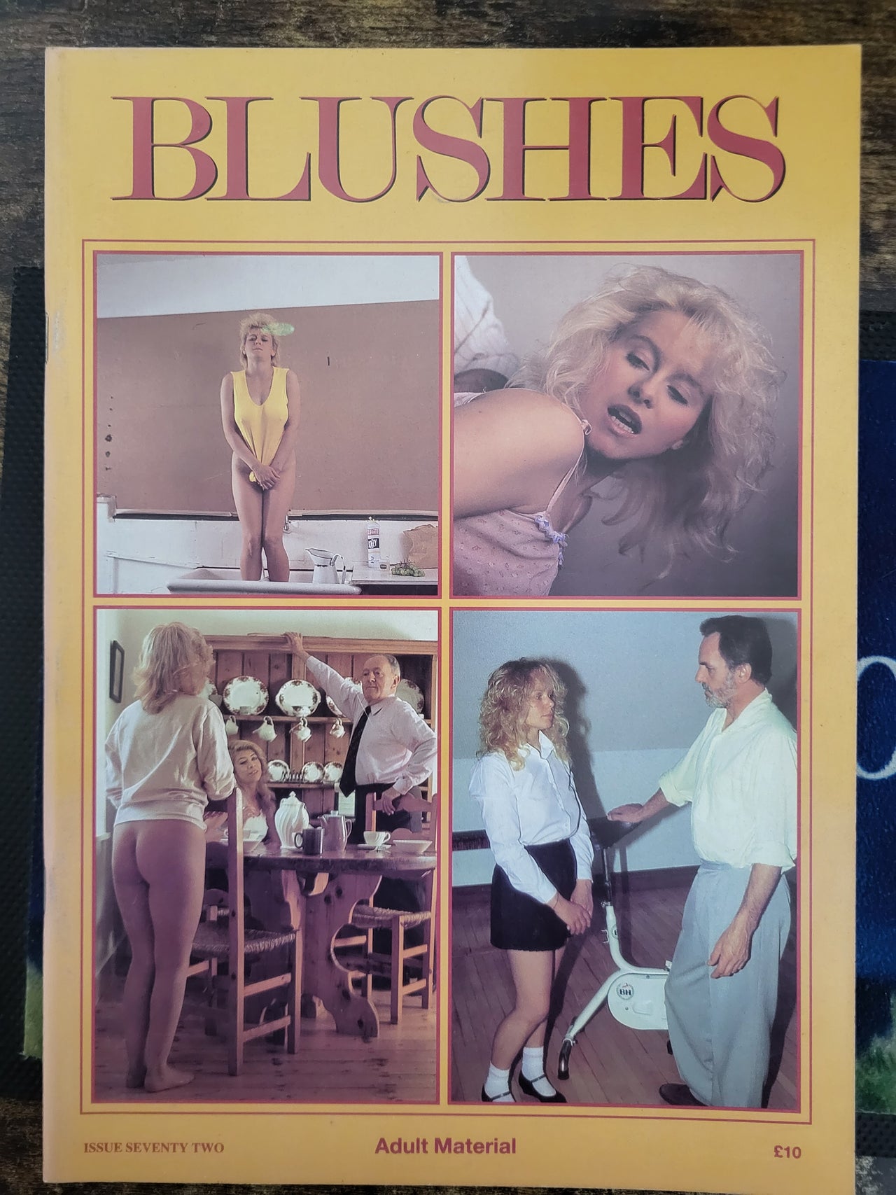 Blushes Magazine No 72.. UK Vintage Spanking Magazine